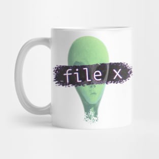 Alien x-files Mug
